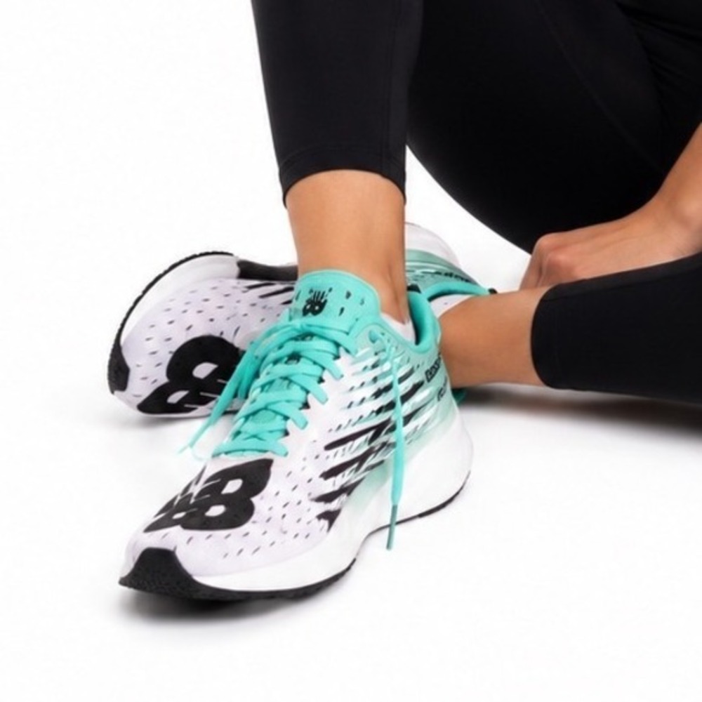 New Balance 1500v6 Running Shoes Teal White Black W1500LG6‎ Sneaker Gym 40-05